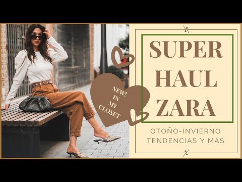 MODA: HAUL DE ZARA NUEVA TEMPORADA OTOÑO INVIERNO