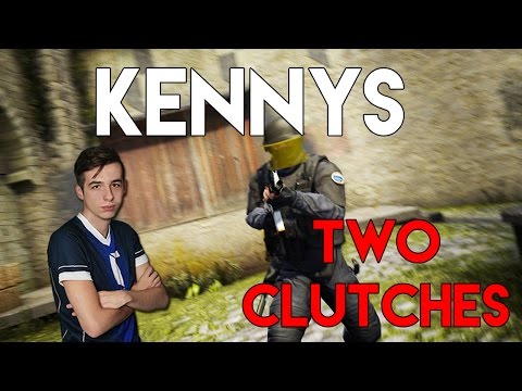 kennyS - two clutches (3K/1vs2 & 1vs4) @ FACEIT League 2015 Stage 3 Finals - DH Winter 2015