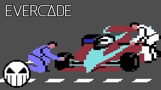 Pitstop II (Evercade - The C64 Collection 2) Gameplay