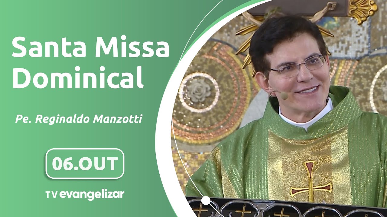 27º Domingo do Tempo Comum | Santa Missa Dominical com @PadreManzottiOficial | 06/10/2024
