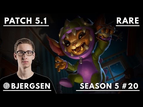 20. TSM Bjergsen - Gnar vs Vladimir - Top - January 27th, 2015 - LoL Gameplay
