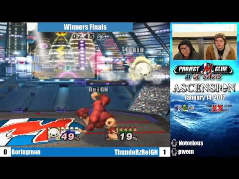 “Ascension 1/14/17” – Boringman (MK) v. ThundeRzReiGN (DK) – Winners Finals