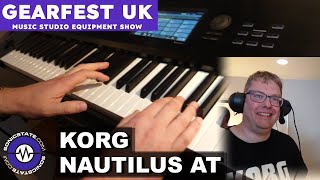 Video thumbnail for Gearfest UK 2023: Korg's New Nautilus AT On Show by sonicstate