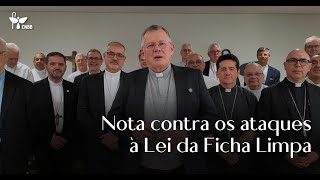 [Pronunciamento da CNBB sobre a Lei da Ficha Limpa]