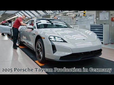 Inside the Future: 2025 Porsche Taycan Production Analysis | Stuttgart-Zuffenhausen Factory Tour