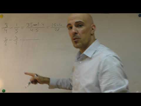 ▷ Resta de fracciones con diferente denominador. SUPER FÁCIL