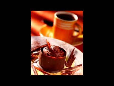 Coffee chocolate ice cream (photo + music)