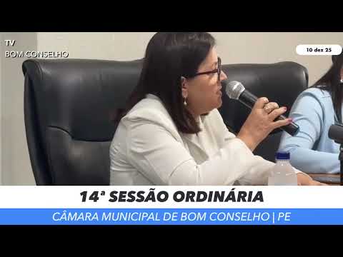 14ª SESSÃO ORDINÁRIA AO VIVO 10/12/25