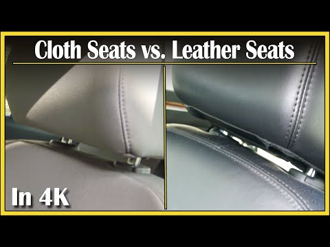 Leather Seats vs. Cloth Seats / Did You Know?