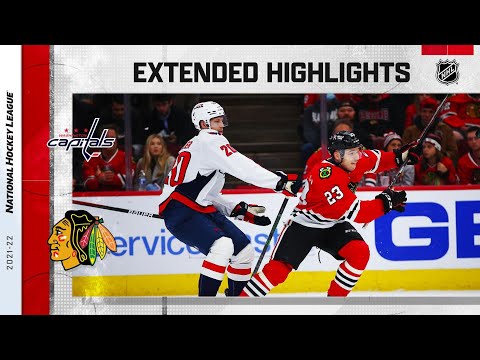 Washington Capitals vs Chicago Blackhawks Dec 15, 2021 HIGHLIGHTS