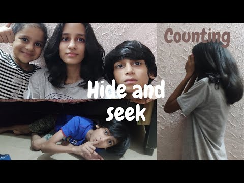 playing hide and seek with Stacy and Joshua and jonena