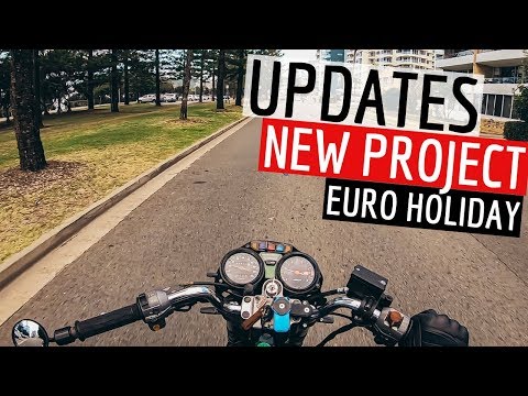 Cafe Racer Garage Channel Updates, New Project & Im on Holiday