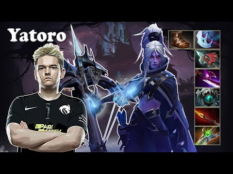 Yatoro - Drow Ranger Safelane with iLTW Enigma | Dota 2 7.32b Gameplay
