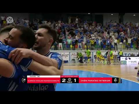 Gol Daniel (2-1) Manzanares FS - Jaén Paraíso Interior. J27, 1Div. LNFS