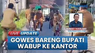 Bupati Bangkalan Inisiasi Gerakan Bersepeda ke Kantor: ASN Gowes bareng Sesuai Imbauan