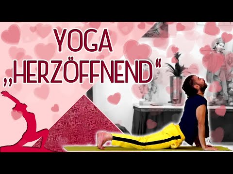 Yoga "herzöffnend" mit Mahavira - Yoga Vidya Mittelstufe Live - 16:15 Uhr 08.04.2021