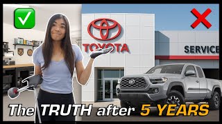 I Haven’t Taken My Toyota to the Dealership for Service in 5 Years… How Much Did I Save?