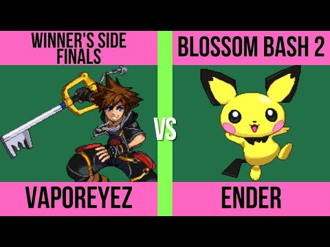 VaporeyeZ (Sora) vs. Ender (Pichu, Rayman) - SSF2 Winner's Finals - Blossom Bash 2