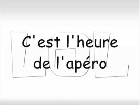 C'est l'heure de l'apéro