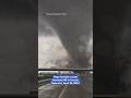 Large tornado strikes Nebraska during outbreak
