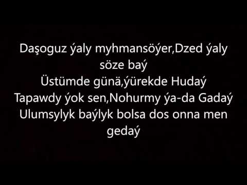 Syke dali-Birine menzeyan(Turkmen rap)