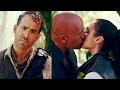 Gal Gadot Kisses Dwayne Johnson Ryan Reynolds WTF Red Notice Netflix
