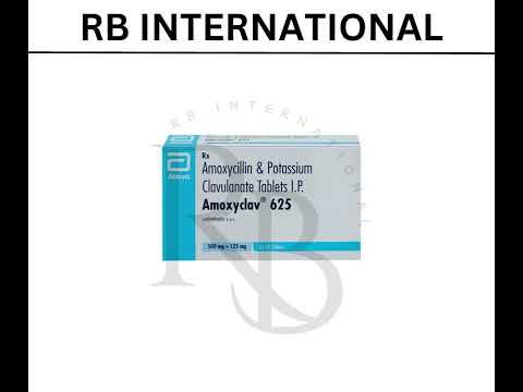Amoxiclav 625mg tablet, strength: 500 mg / 125 mg