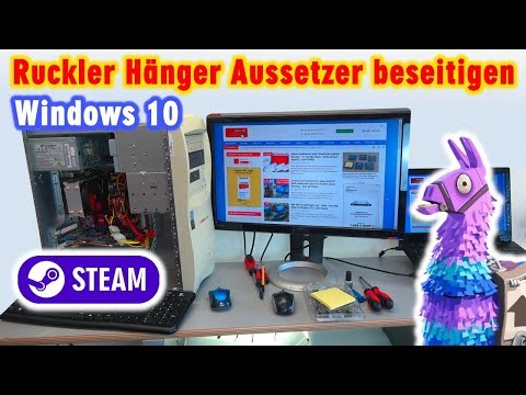 Windows 10 friert ein - Ruckler Hänger Aussetzer beseitigen bei Spielen und Anwendungen