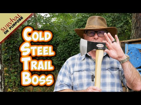 Cold Steel Trail Boss Bushcraft Axe Review and Testing