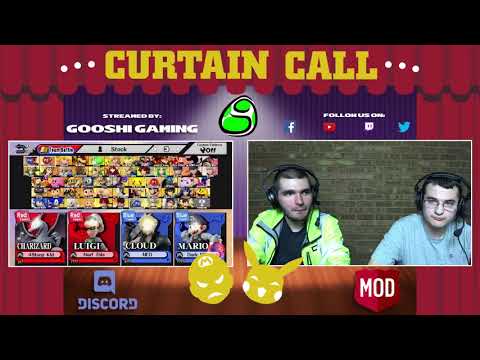 Curtain Call: Shadow/Adorable Knight (Zard/Luigi) vs Ned/Dark Wizzy (Cloud/Mario)