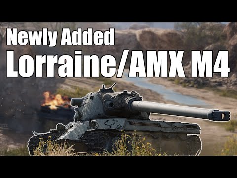 Wot Console - Brand New Lorraine/AMX M4 - Kasserine