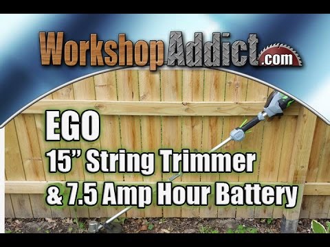 EGO 56 Volt 15" String Trimmer plus 7.5 Amp Hour Battery Review