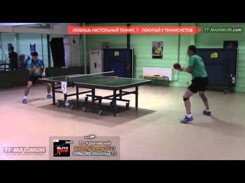 Калачевский / Kalachevskyi - топспин справа по подставке: с Дмитрием Писарем, мастер-класс 12.02.16