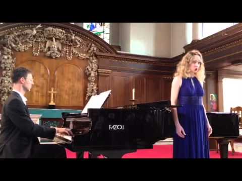 Schumann Frauenliebe und Leben Pt 2 Rebecca Moon soprano Johan Hugosson piano