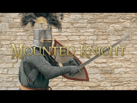 Wie ein berittener Ritter im 13. Jahrhundert bewaffnet sein sollte