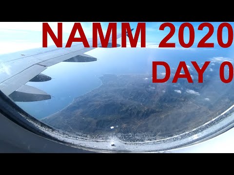 NAMM 2020 VLOG: Day 0 (Departure & Arrival)