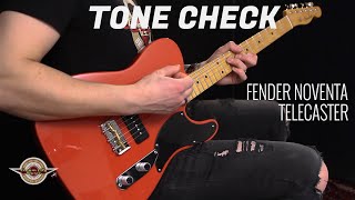 Video thumbnail for TONE CHECK: Fender Noventa Telecaster Guitar Demo | No Talking by Cream City Music