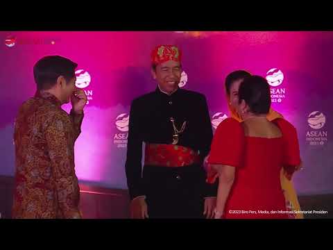 Gala Dinner KTT ke-43 ASEAN, Jakarta, 6 September 2023