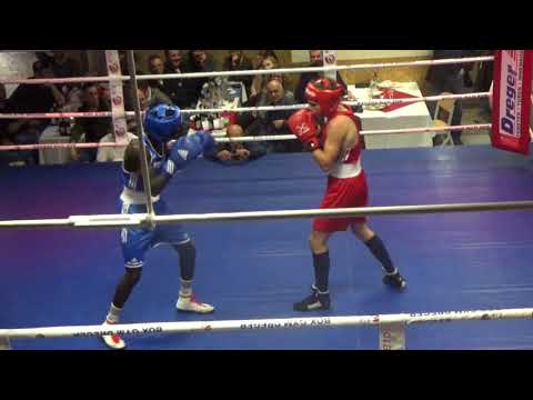 Boxen: Dawid Ruszkowski - Ousainou Hansen (Boxgala - Box Gym Dreger - PKB Poznan #5)