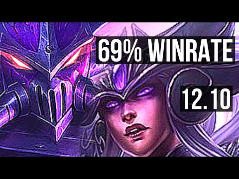 KASSADIN vs SYNDRA (MID) | 5/0/2, 69% winrate | BR Master | 12.10