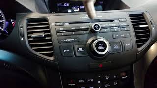 How to Enter Acura Honda Radio Code