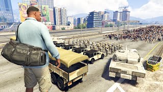 العسكر ضد الزومبي معركة الملحمة الكبرى في جي تي أي 5 | GTA V Army vs Zombie Apocalypse
