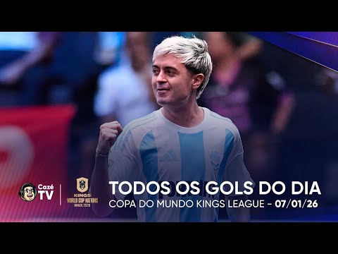 ALL THE GOALS OF THE DAY! KINGS LEAGUE WORLD CUP | ROUND 2 | 07/01/26
