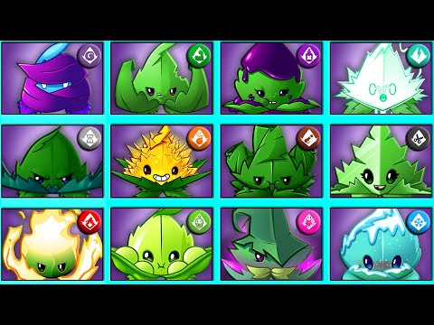 All Mint Plants Battlez - Who Will Win? - PvZ 2 Plant vs Plant