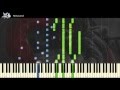 【Piano】 Tokyo Ghoul √A Full ED - Kisetsu wa Tsugitsugi ...