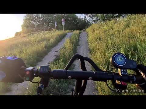 cyklotrasa razcestie Golianovo - Krškany