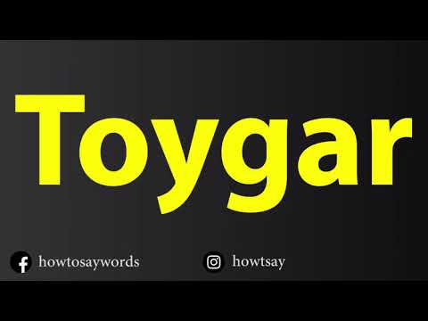 How To Pronounce Toygar