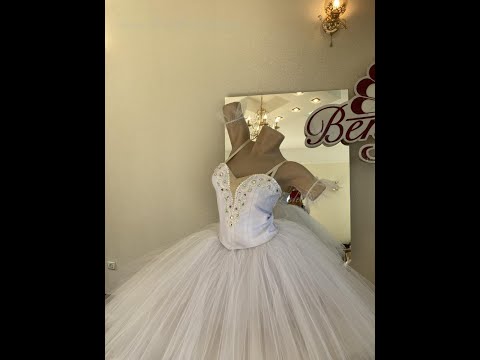 Костюм солистки Романтическая пачка «La Sylphide» P 1201A - video 3