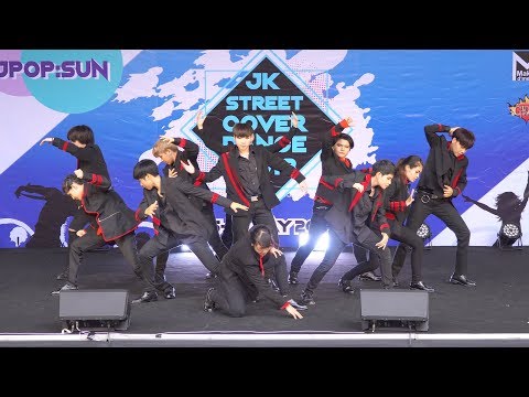 180526 JJ Green cover KPOP - Bad Boy + Burn It Up @ JK Street Cover Dance 2018