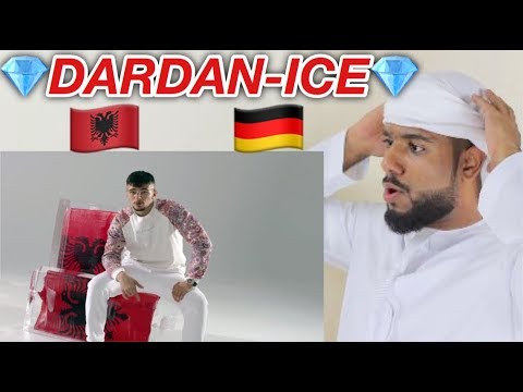 ARAB REACTION TO ALBANIAN RAP BY DARDAN - ICE  **BEST ALBANIAN RAPPER**